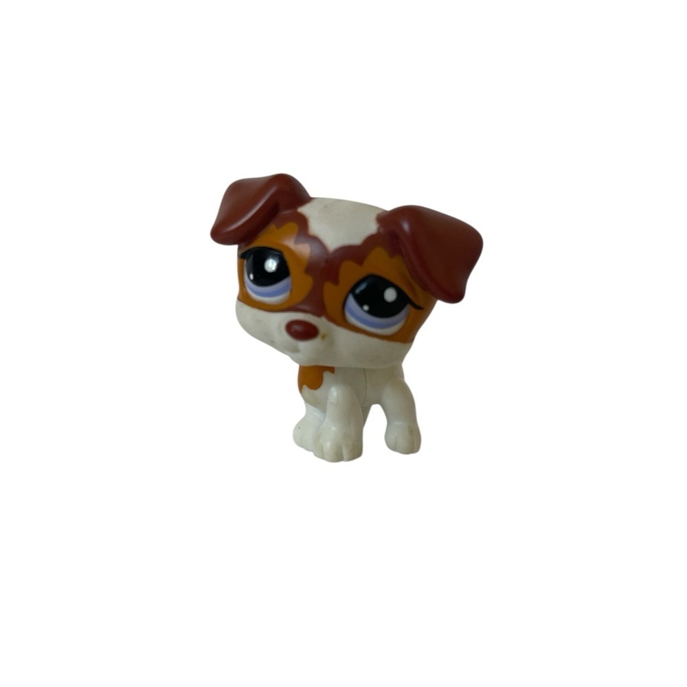 Littlest Pet Shop - JACK RUSSEL DOG #2401 - Authentic Hasbro LPS